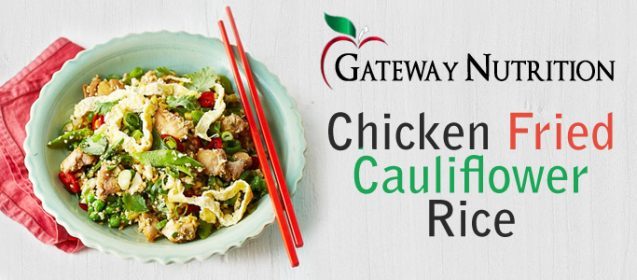 CHICKEN FRIED CAULIFLOWER RICE