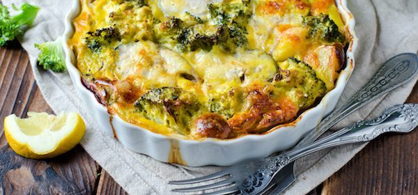 Creamy Baked Broccoli