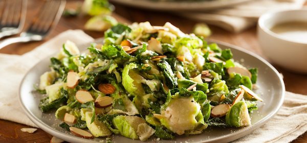 Kale & Brussel Sprouts Salad