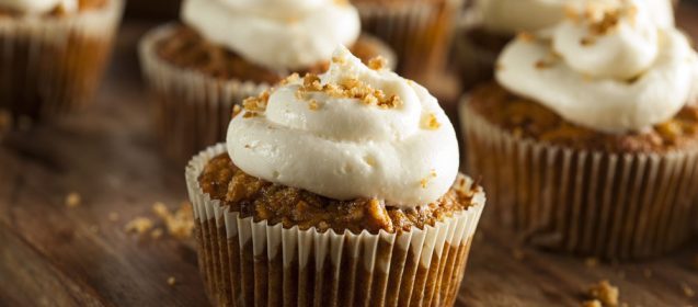 Paleo Carrot Cake Cupcakes