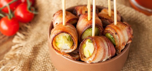 Bacon-Wrapped Brussels Sprouts