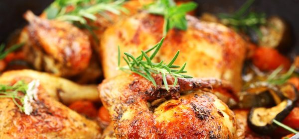 One Pan Autumn Chicken Dinner