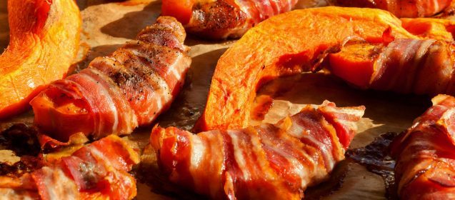 Bacon-Wrapped Butternut Squash