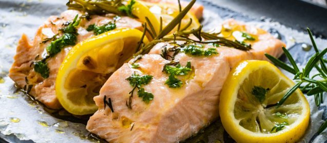 Lemon Garlic Salmon