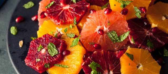 Blood Orange and Grapefruit Salad with Cinnamon