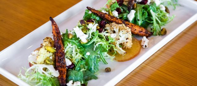 Shaved Cauliflower Salad