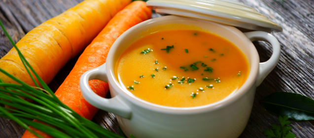Lemongrass Ginger Carrot Soup