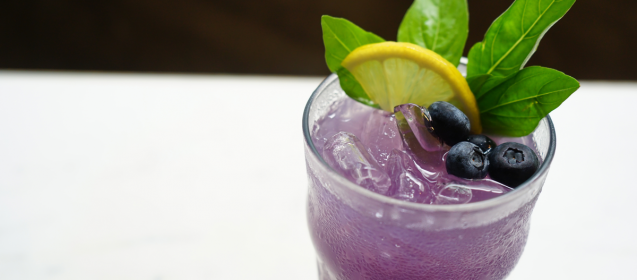 Blueberry Basil Lemonade