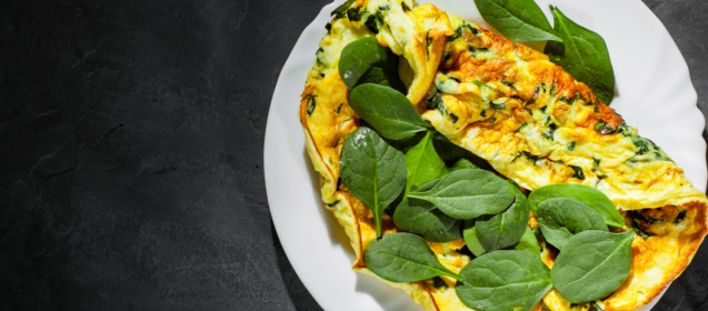 Spinach Omelet
