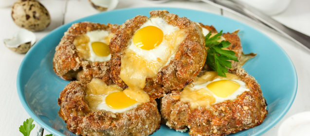 Eggs In Sweet Potato Nests