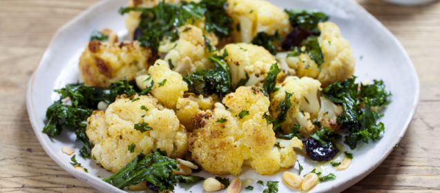 Roasted Cauliflower Salad
