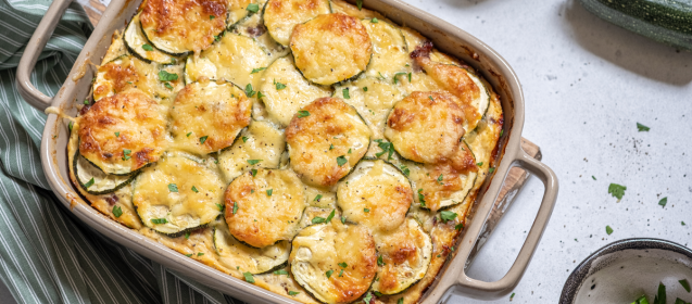 Zucchini Gratin Casserole