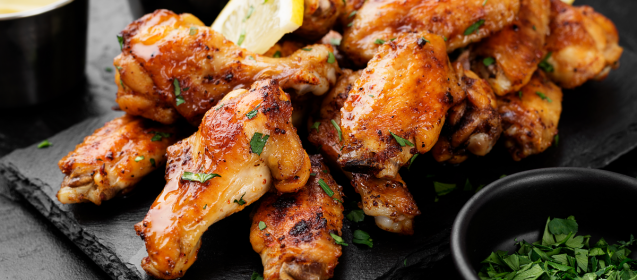 Honey Lemon Pepper Wings
